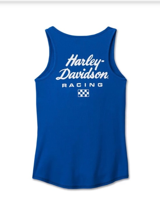 Harley Davidson Racing Tank Top Size Large - Picture 2 of 6